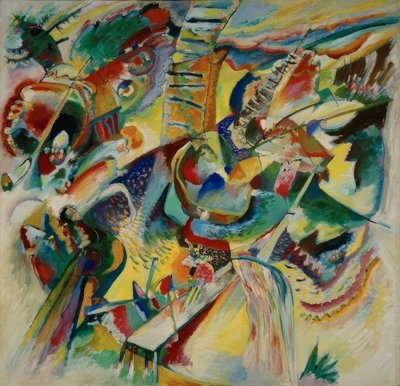 Improvisatie Klamm door Wassily Kandinsky